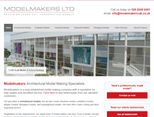 Tablet Screenshot of modelmakers-uk.co.uk